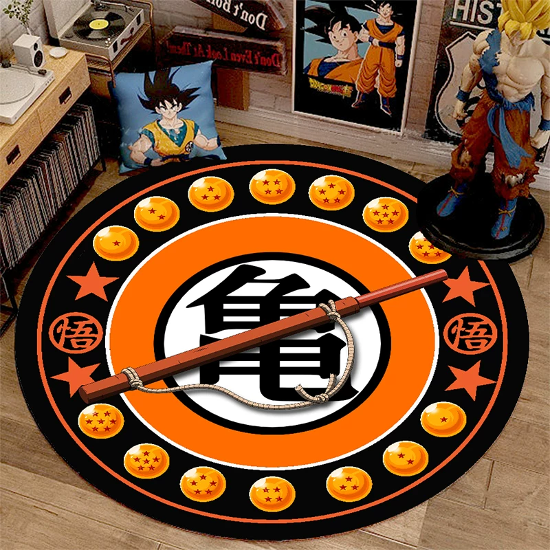 Home Goods Bathroom Accessories - Anime Dragon Ball Floor Mat Goku