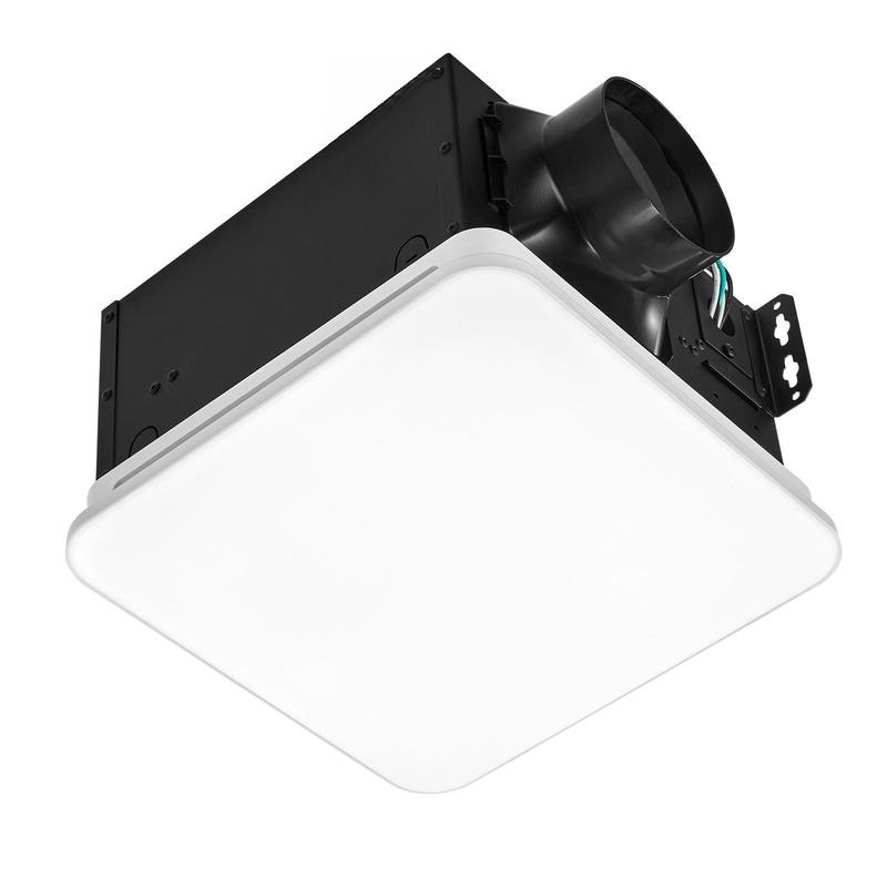 Home Bathroom Vent Fans - Bathroom Exhaust Fan with LED Light,