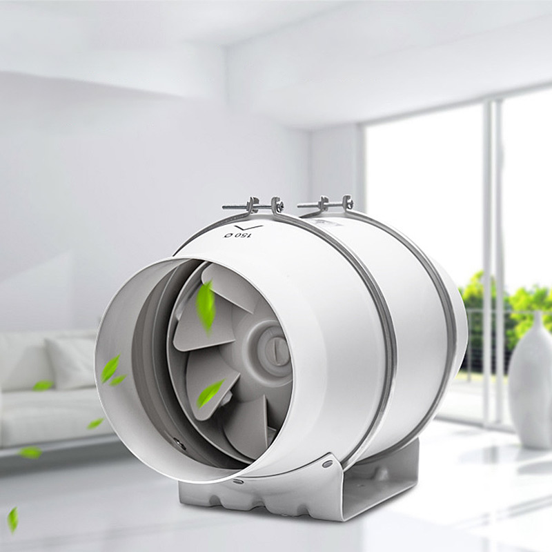 2026 6'' Inline Duct Fan Air V - Home Bathroom Vent Fans avaliação e preço