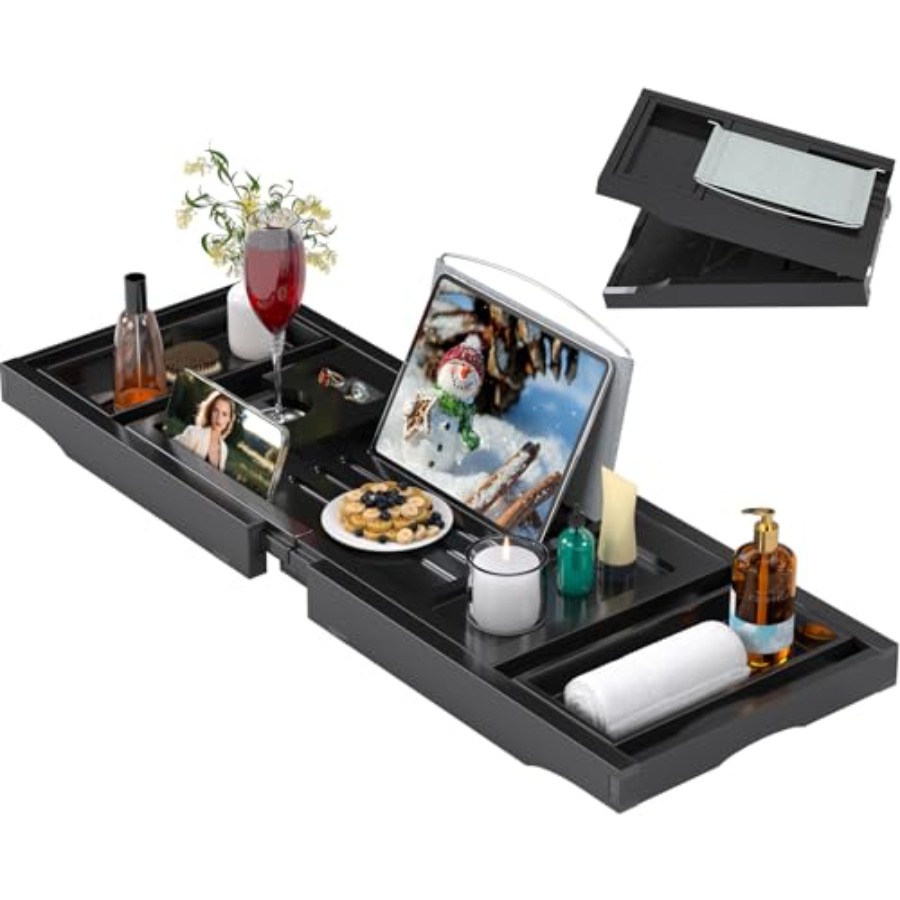 Bathtub Caddy Tray for Tub Bat - Bath Caddy Tray avaliação e preço