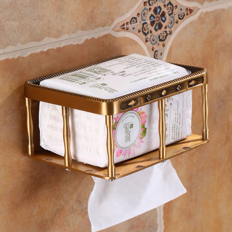Tissue Box Holder Bathroom Wal - Home Bathroom Paper Towel Dispenser avaliação e preço