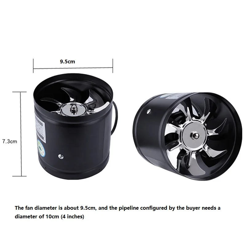 4 Inch Fan Air Ventilator For  - Home Bathroom Extractor Fan avaliação e preço