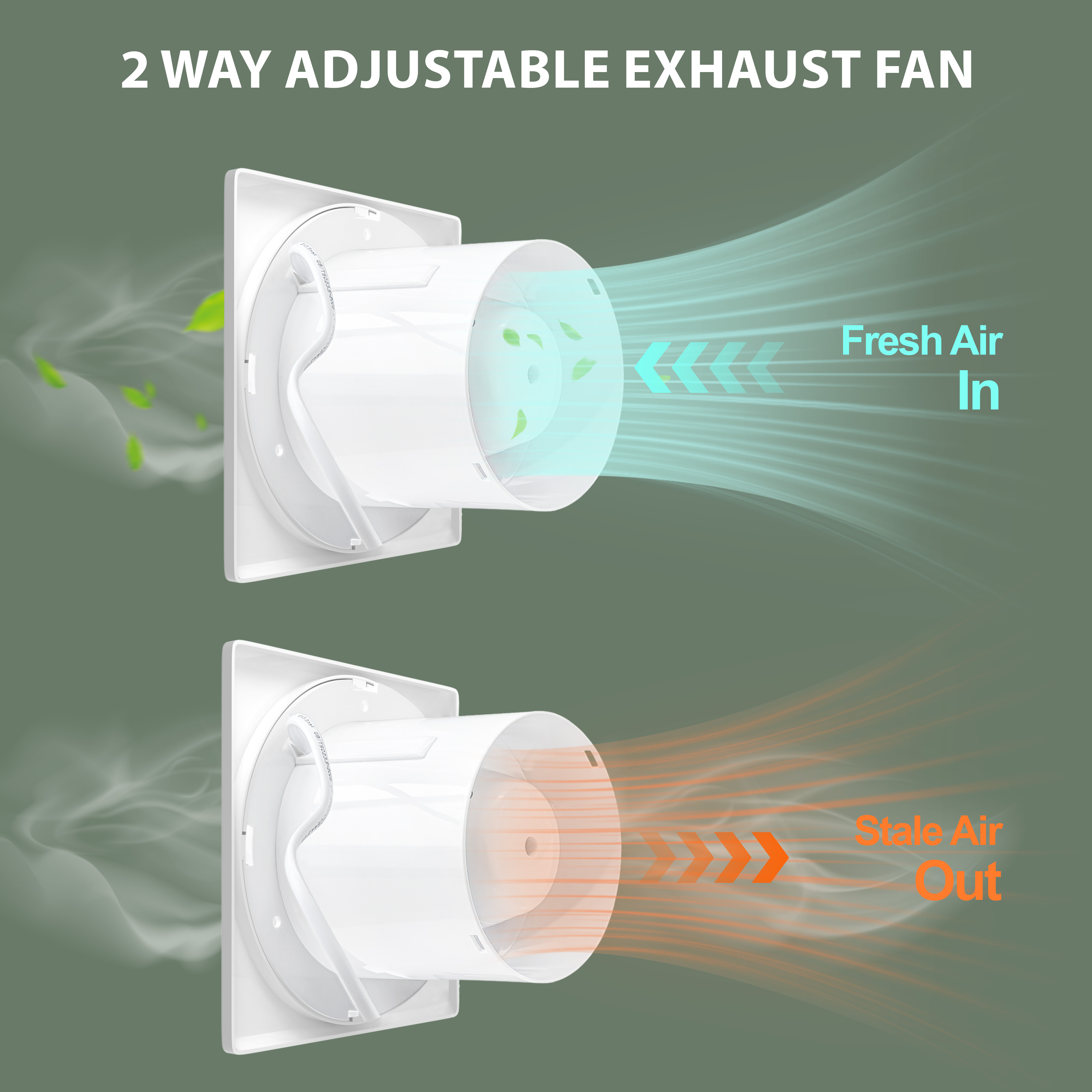 KCvents Reversible Ventilator  - Home Bathroom Exhaust Fan avaliação e preço