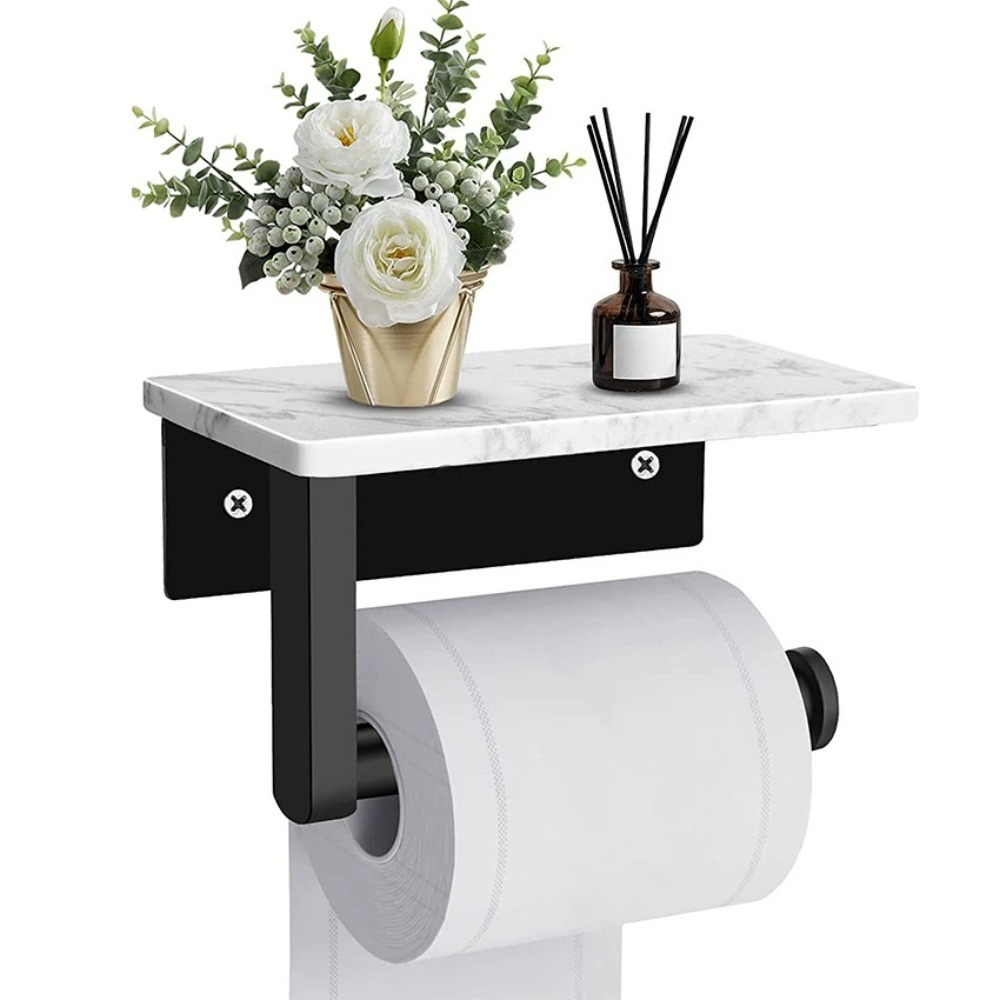 Marble Paper Storage Rack Meta - Home Bathroom Paper Towel Dispenser avaliação e preço