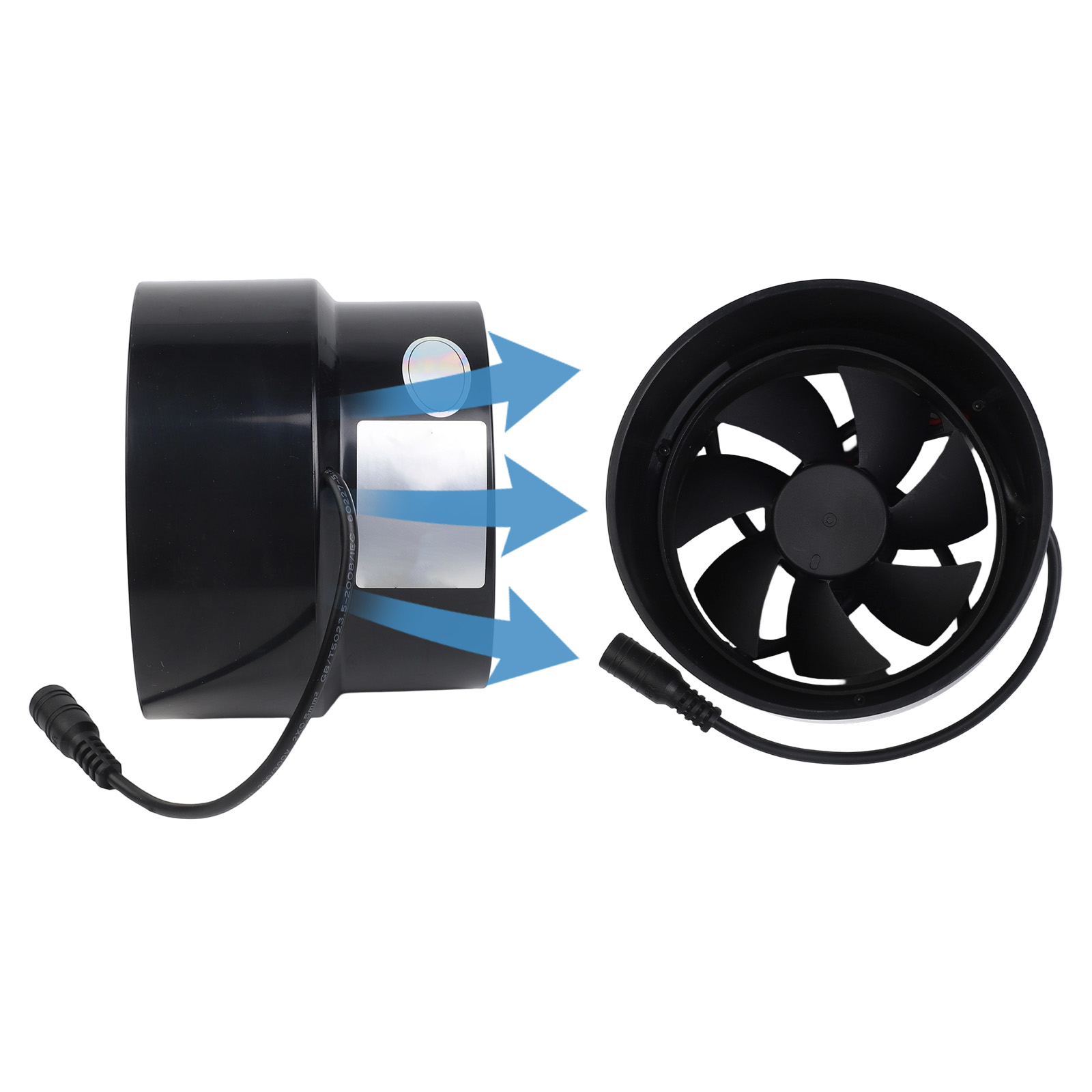 12V Duct Fan Ventilation Exhau - Home Bathroom Exhaust Fan avaliação e preço