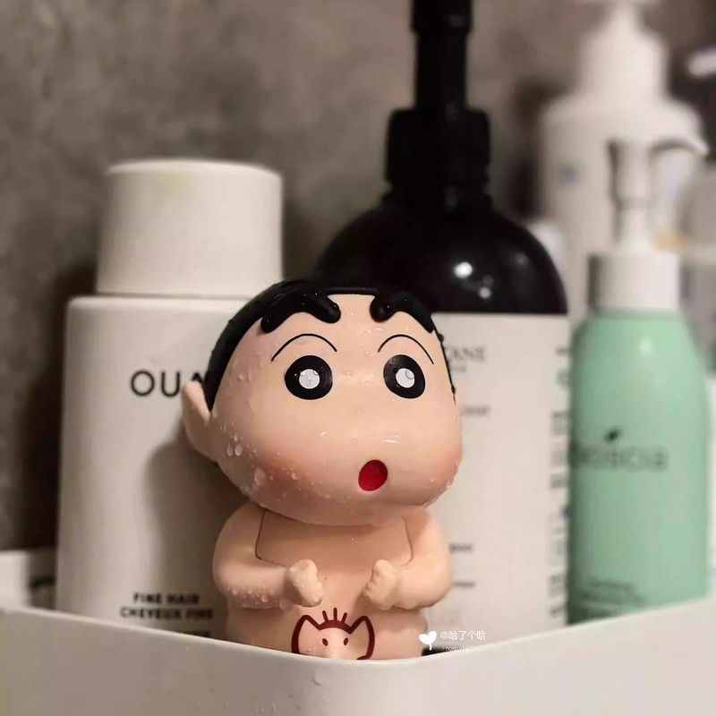 Bathing Crayon Shin Chan Cute  - Home Goods Bathroom Accessories avaliação e preço