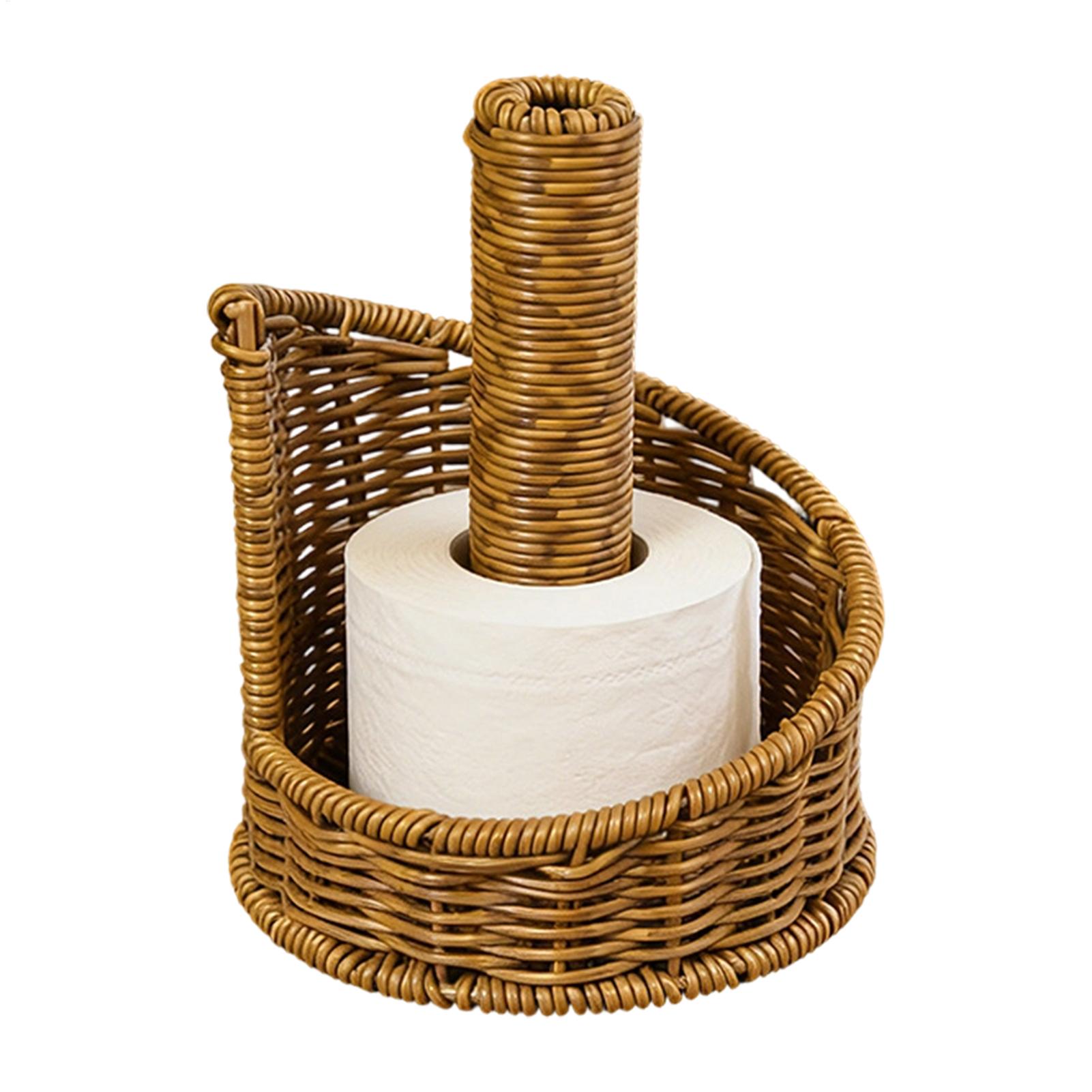 Farmhouse Toilet Paper Holder  - Home Bathroom Paper Towel Dispenser avaliação e preço