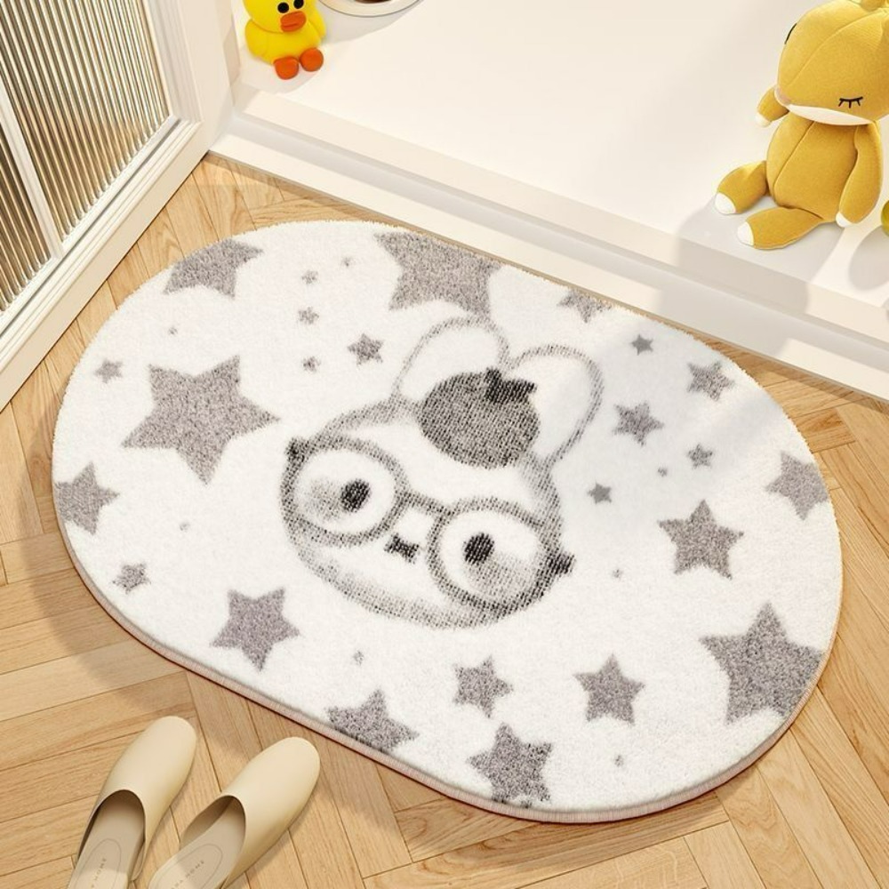 Miffy Cartoon Floor Mat Soft I - Home Bathroom Floor Mats avaliação e preço