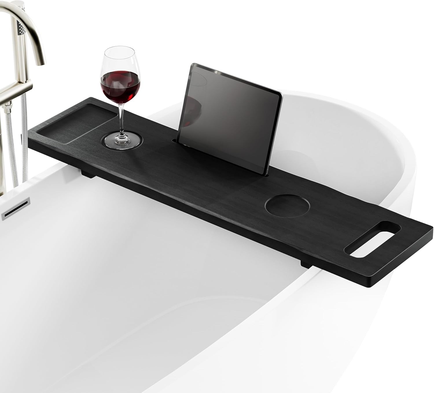 Acacia Bathtub Caddy Tray Tabl - Bath Caddy Tray avaliação e preço