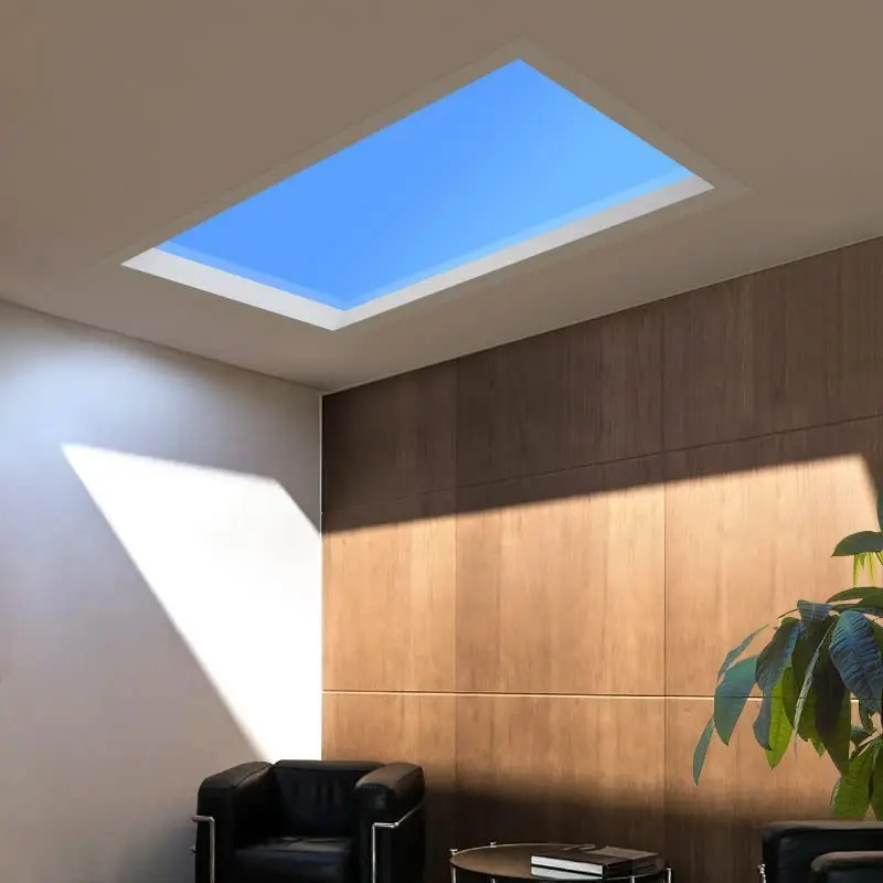 Artificial Sunlight LED Skylig - Home Bathroom Exhaust Fan avaliação e preço