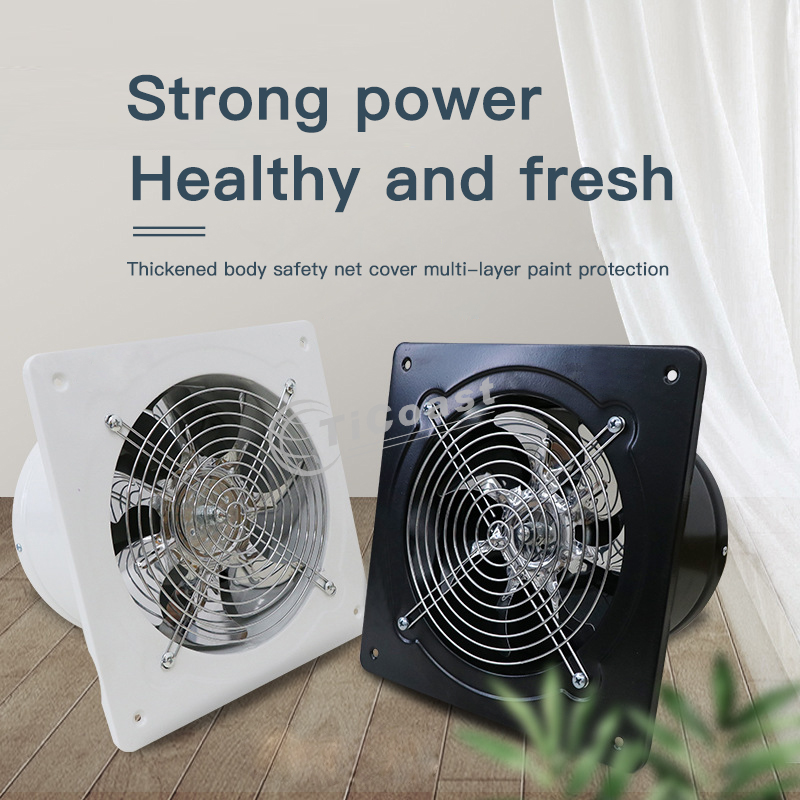 8 inch 80W Exhaust Fan High Sp - Home Bathroom Vent Fans avaliação e preço
