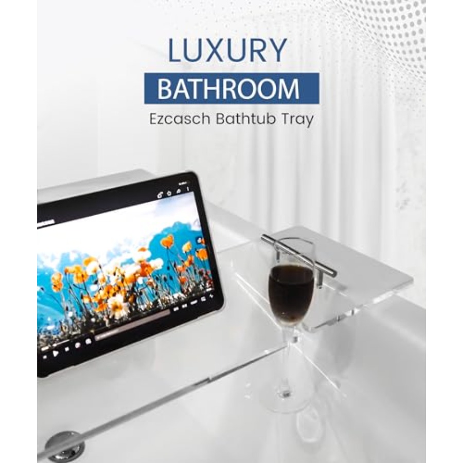 Acrylic Bathtub Tray Bathtub T - Bath Caddy Tray avaliação e preço