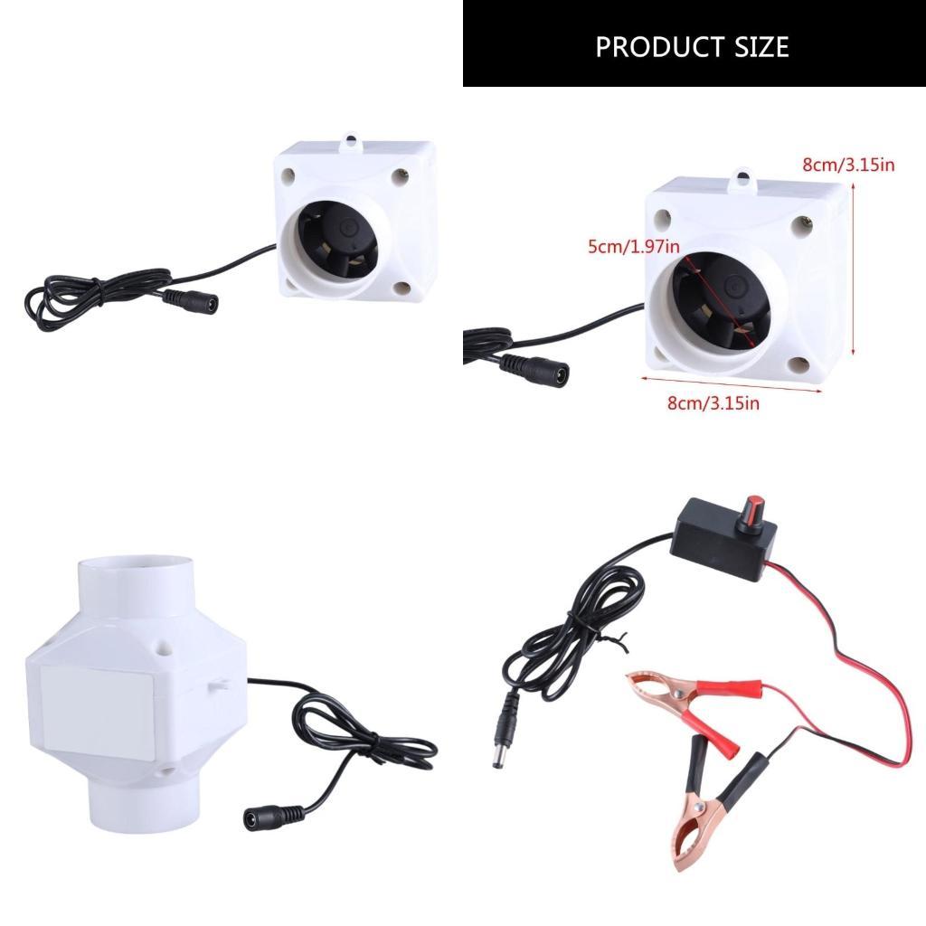 652F 12V Exhaust Fan Home Quie - Home Bathroom Extractor Fan avaliação e preço
