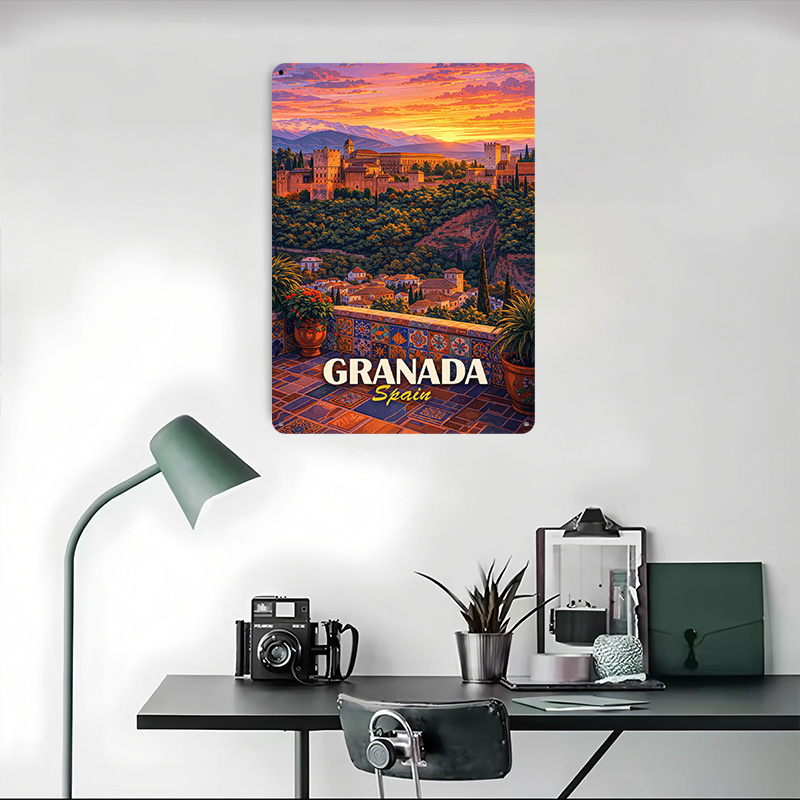 Granada Spain Alhambra Sunset  - Home Bathroom Exhaust Fan avaliação e preço
