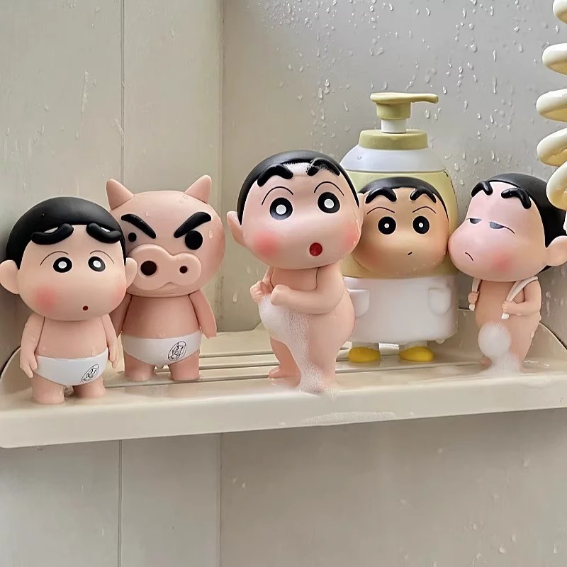 Bathing Crayon Shin Chan Cute  - Home Goods Bathroom Accessories avaliação e preço