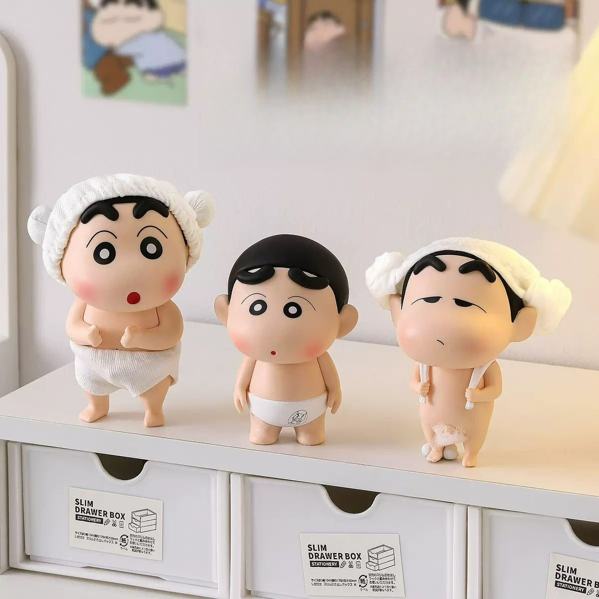 Bathing Crayon Shin Chan Cute  - Home Goods Bathroom Accessories avaliação e preço