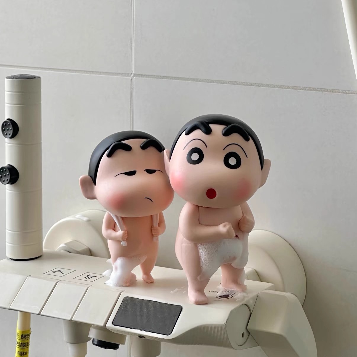 Bathing Crayon Shin Chan Cute  - Home Goods Bathroom Accessories avaliação e preço
