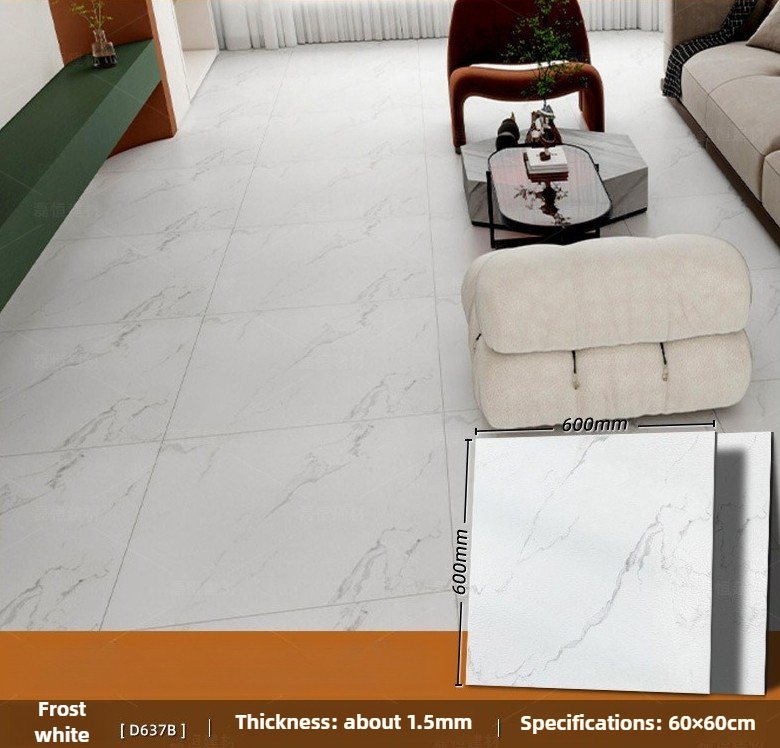 60x60cm 1.5mm PVC Flooring Mat - Home Bathroom Floor Mats avaliação e preço
