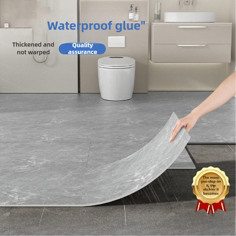 60x60cm 1.5mm PVC Flooring Mat - Home Bathroom Floor Mats avaliação e preço