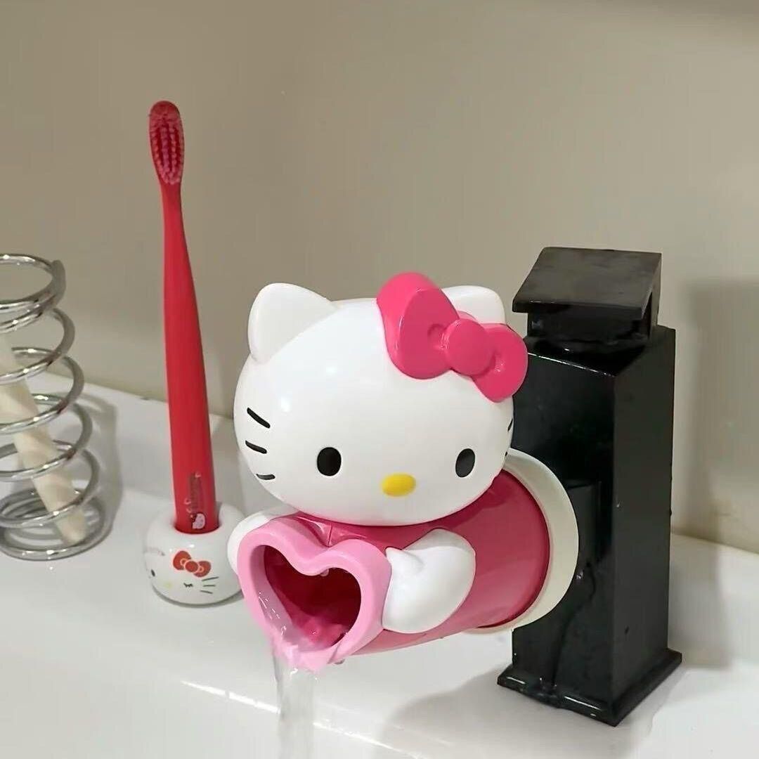 Hello Kitty Heart Shaped Fauce - Home Goods Bathroom Accessories avaliação e preço