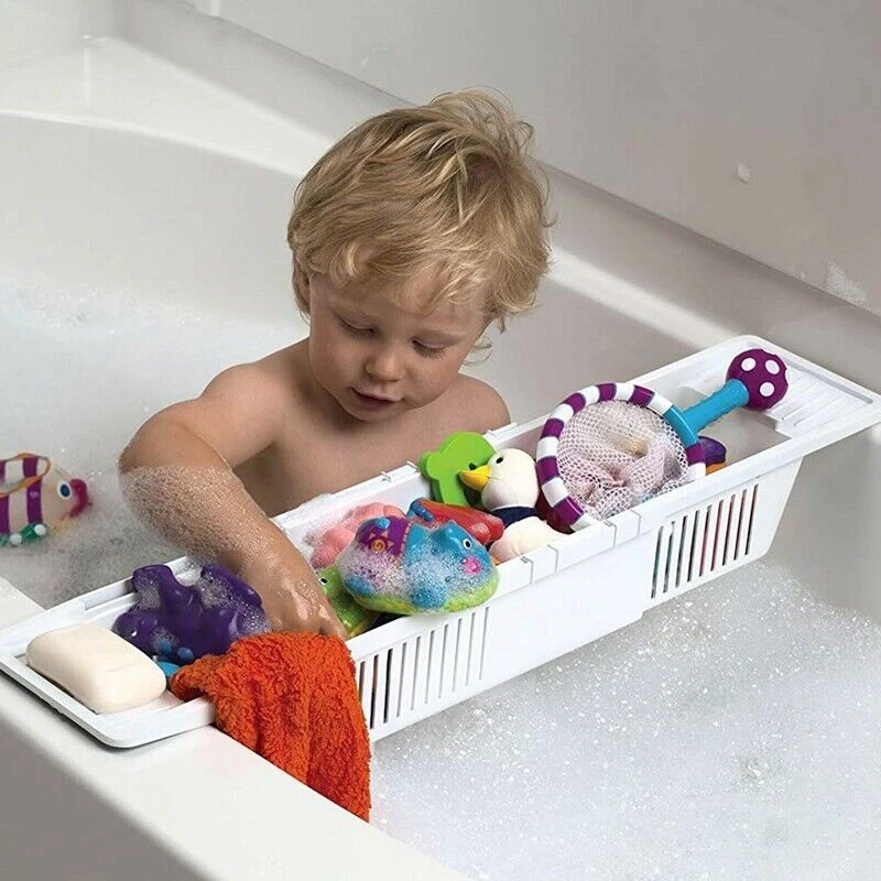 Bathtub Caddy Tray Basket Retr - Bath Caddy Tray avaliação e preço