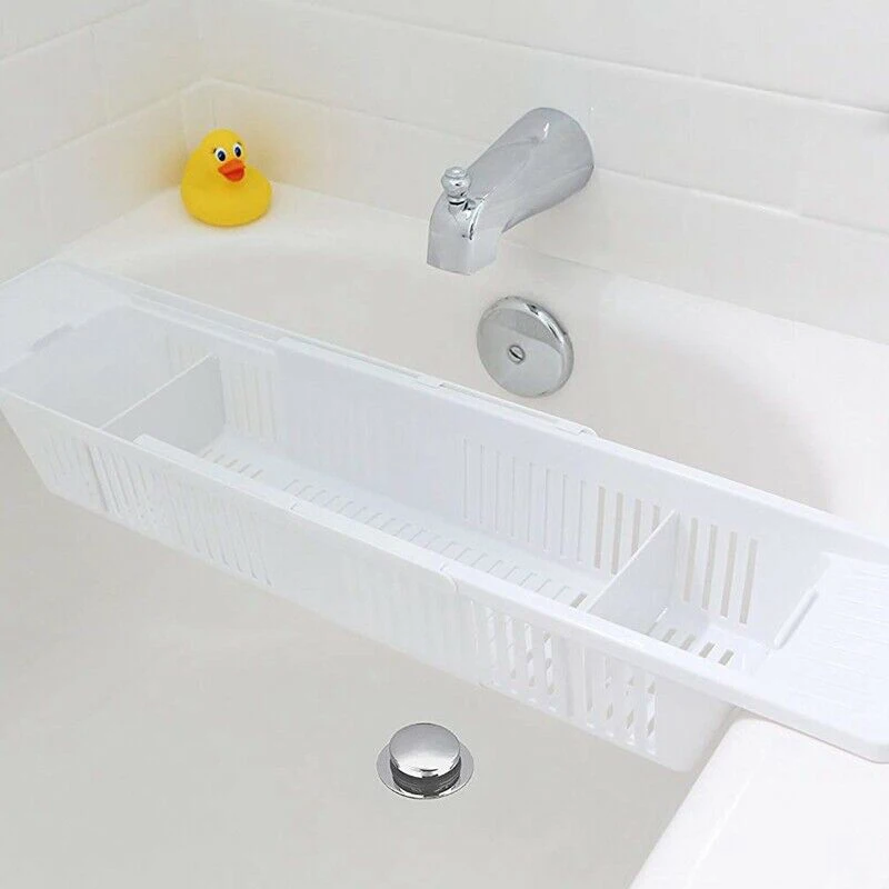 Bathtub Caddy Tray Basket Retr - Bath Caddy Tray avaliação e preço