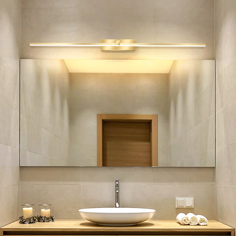 Modern LED Wall Lamp Bathroom  - Home Hardware Bathroom Mirrors avaliação e preço