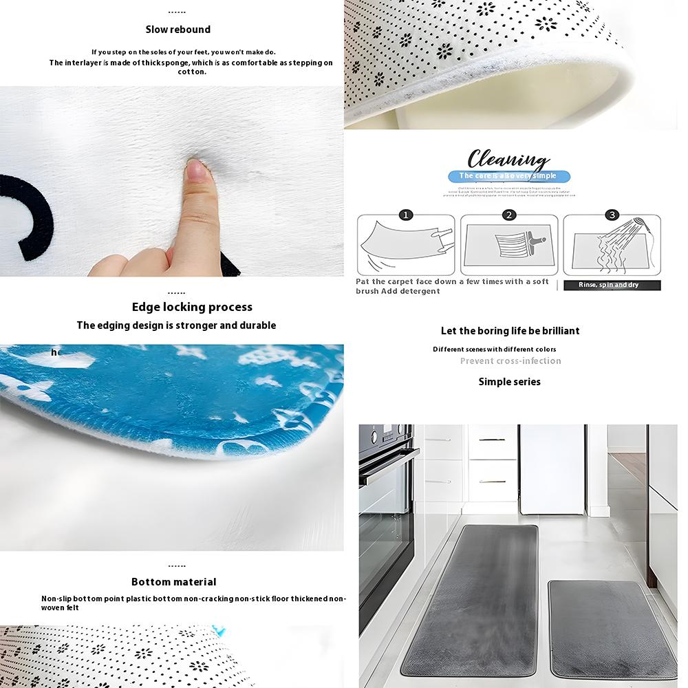S-Singapore Floor Mat Soft Fla - Home And Bathroom Singapore avaliação e preço