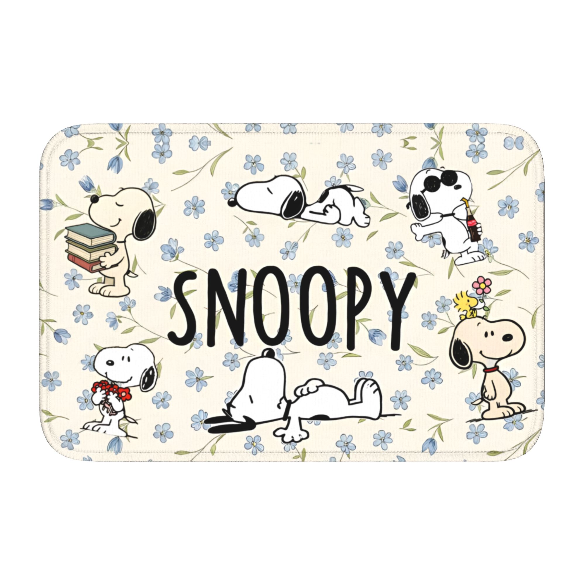 Custom Cute Cartoon S-Snoopys  - Home Bathroom Floor Mats avaliação e preço