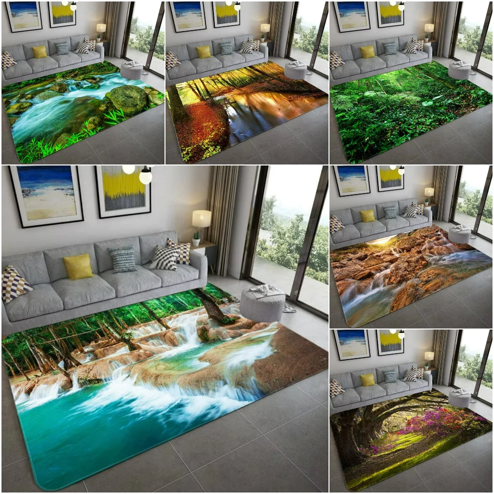 Nature Inspired 3D Scenery Car - Home Decor Bathroom Ideas avaliação e preço