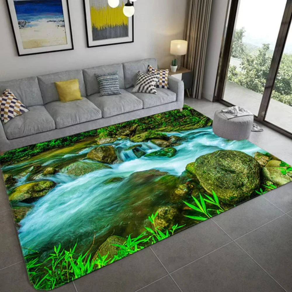 Nature Inspired 3D Scenery Car - Home Decor Bathroom Ideas avaliação e preço