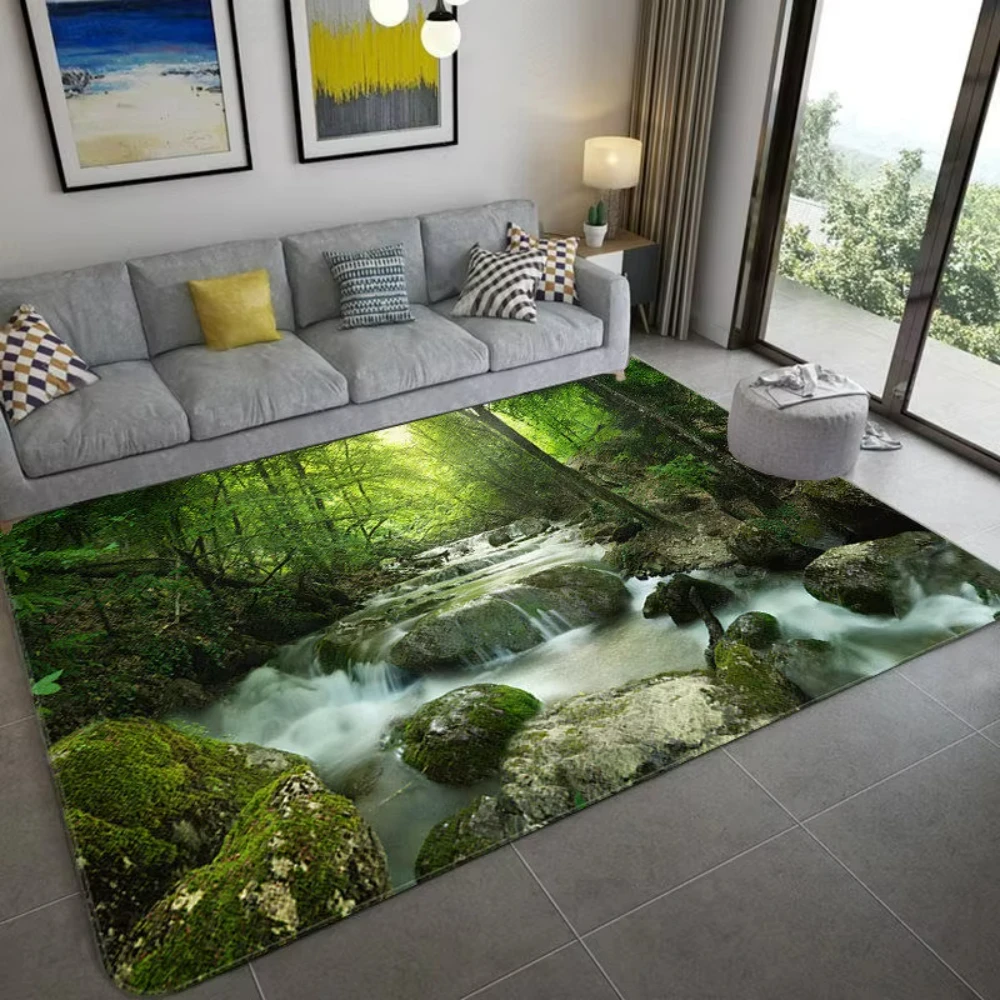 Nature Inspired 3D Scenery Car - Home Decor Bathroom Ideas avaliação e preço