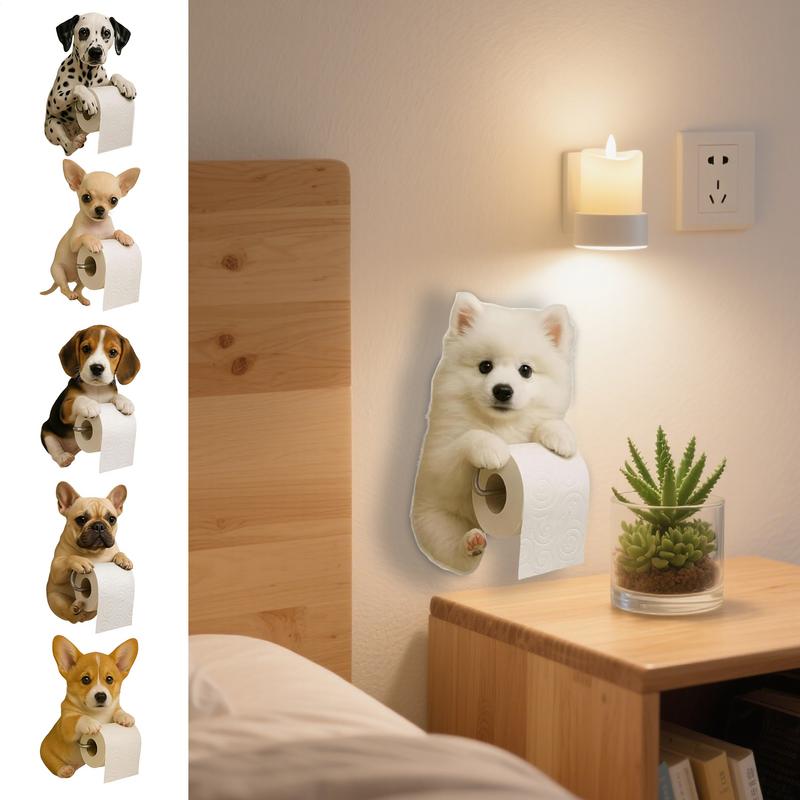Cute Paper Towel Holder Funny  - Home Bathroom Paper Towel Dispenser avaliação e preço