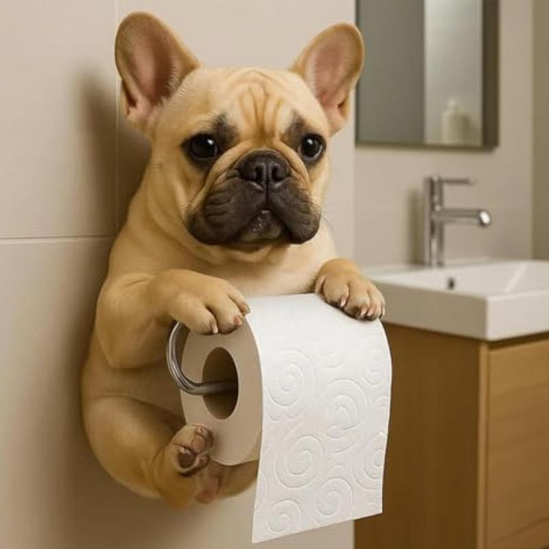 Cute Paper Towel Holder Funny  - Home Bathroom Paper Towel Dispenser avaliação e preço