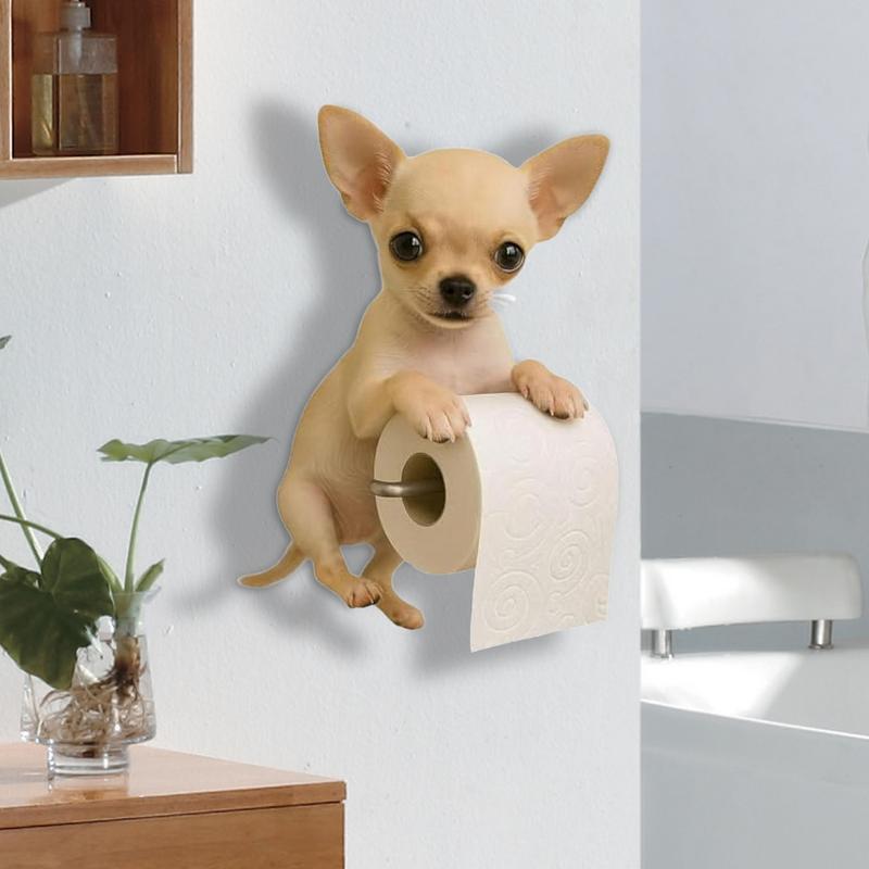 Cute Paper Towel Holder Funny  - Home Bathroom Paper Towel Dispenser avaliação e preço
