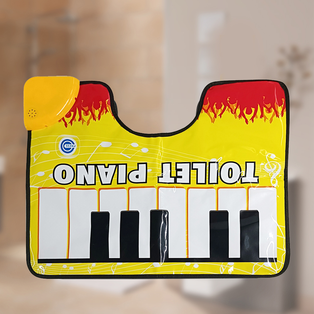 Toilet Piano Mat Novelty Potty - Home Bathroom Floor Mats avaliação e preço