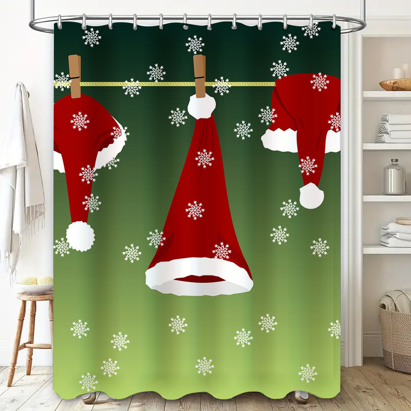 TU Festive Christmas Shower Cu - Home Decor Bathroom Ideas avaliação e preço