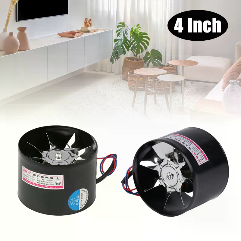 4 INCH Fan Air Ventilator for  - Home Bathroom Extractor Fan avaliação e preço
