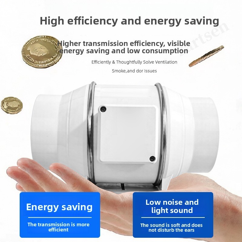 Exhaust Fan Home Silent Inline - Home Bathroom Extractor Fan avaliação e preço