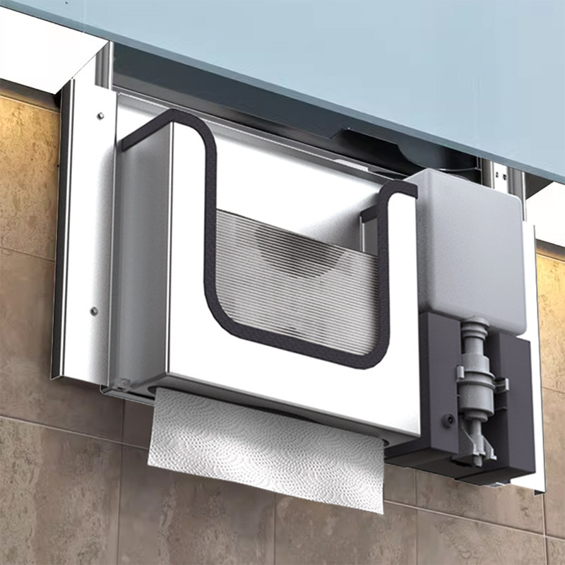 Stainless Steel Hidden Paper T - Home Bathroom Paper Towel Dispenser avaliação e preço