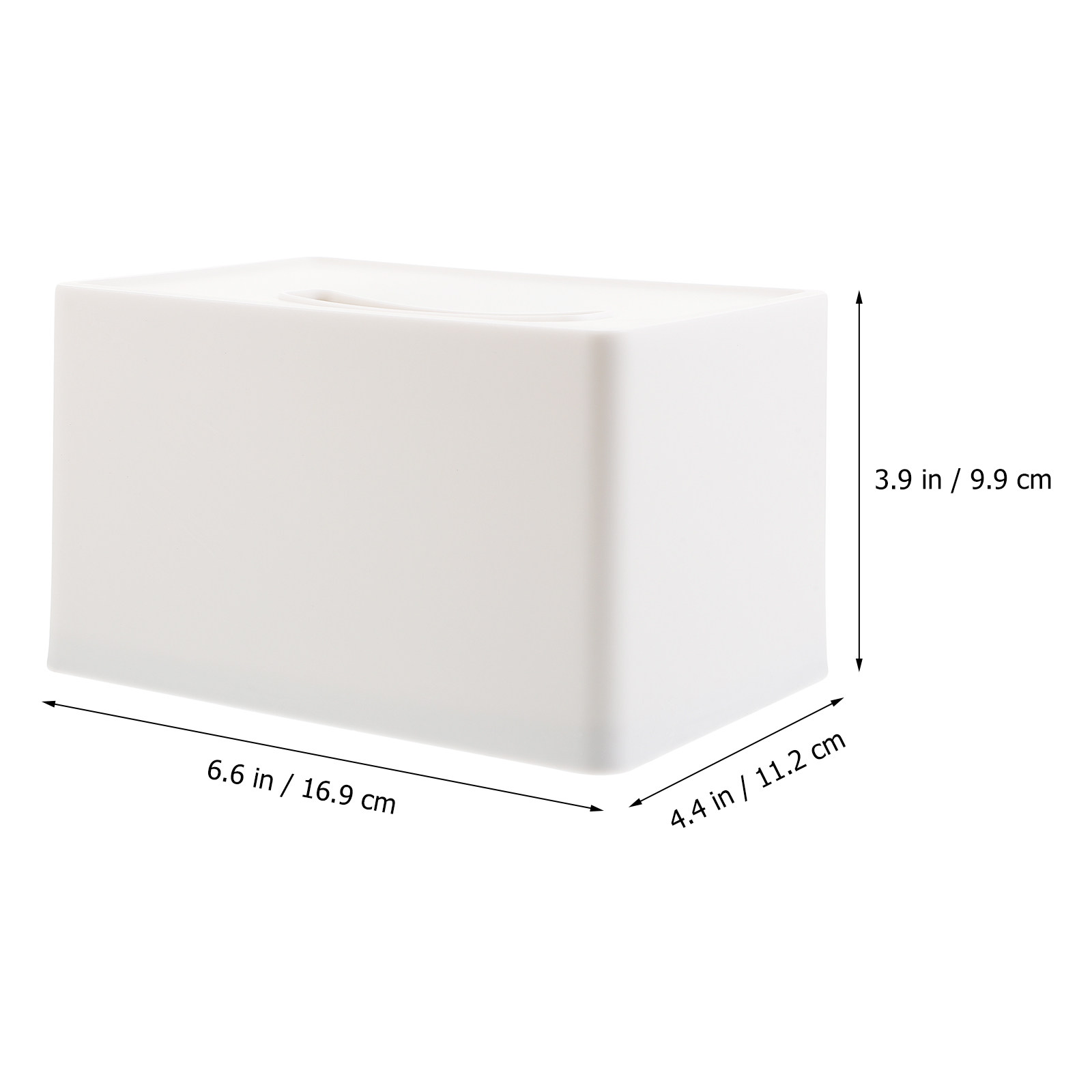 Stylish Compact Tissue Box Cov - Home Bathroom Paper Towel Dispenser avaliação e preço