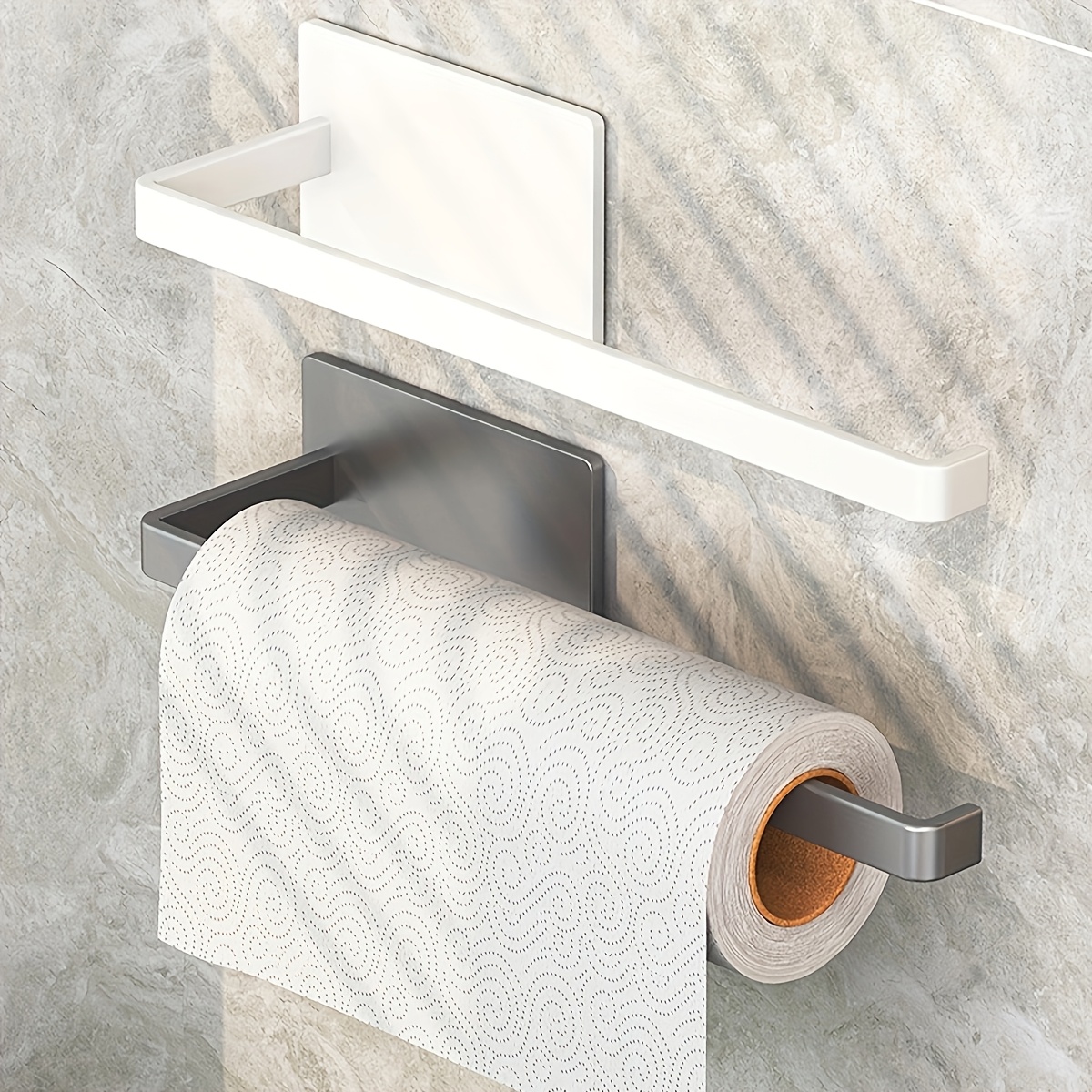1PC Wall Mount Paper Towel Hol - Home Bathroom Paper Towel Dispenser avaliação e preço