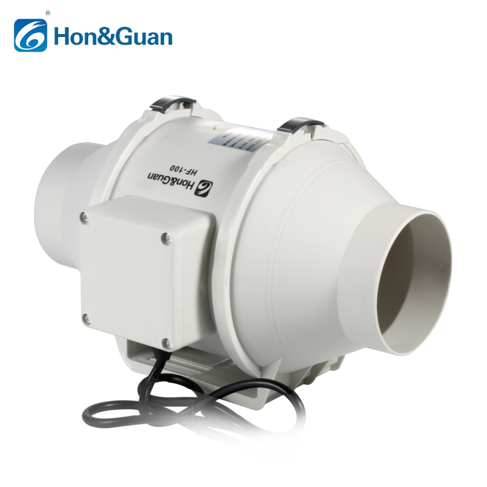 4'' Silent Inline Duct Fan Hig - Home Bathroom Vent Fans avaliação e preço