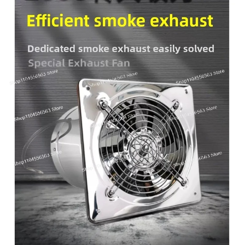 6 7 8 Inch Stainless Steel Kit - Home Bathroom Exhaust Fan avaliação e preço