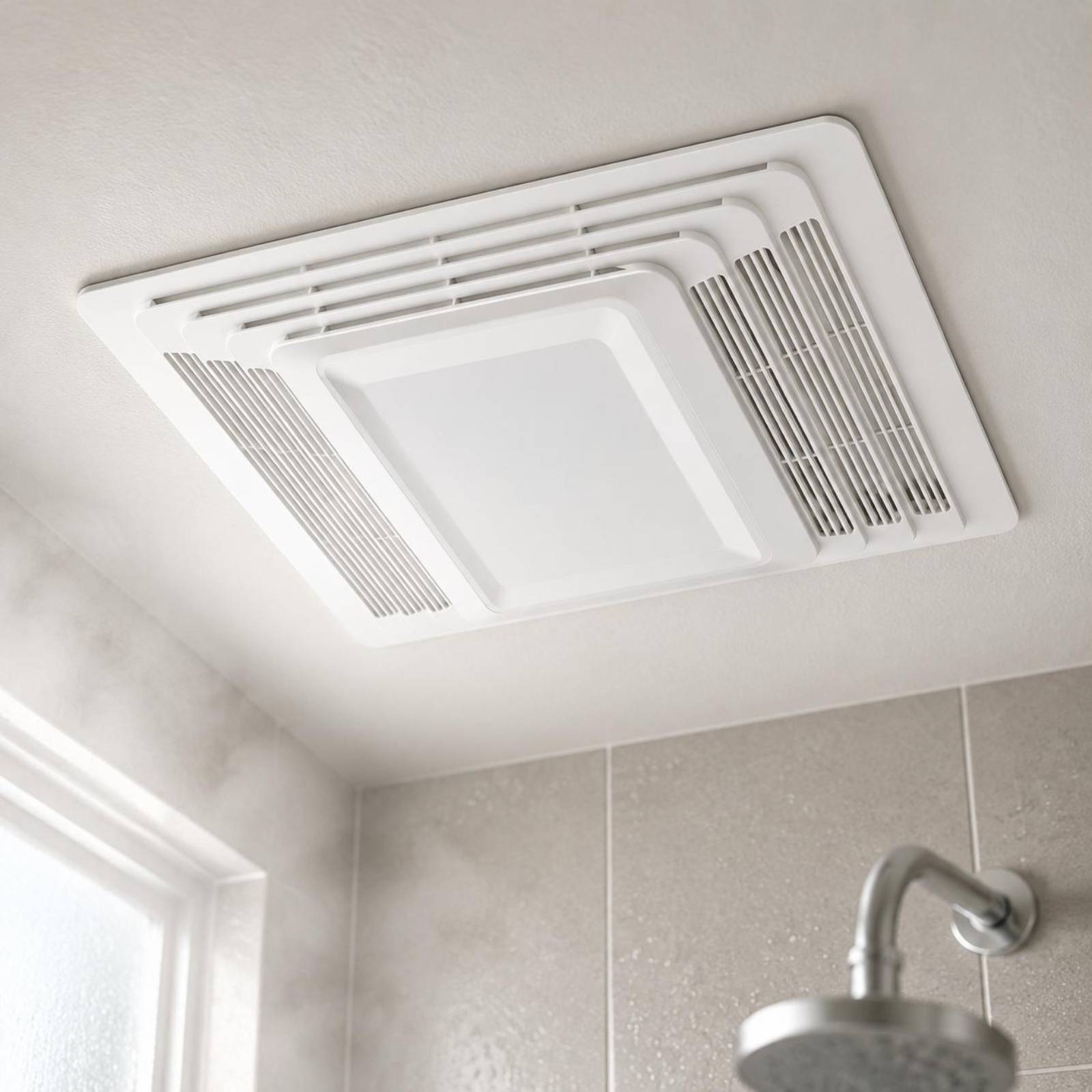 Bathroom Exhaust Fan Cover Too - Home Bathroom Vent Fans avaliação e preço