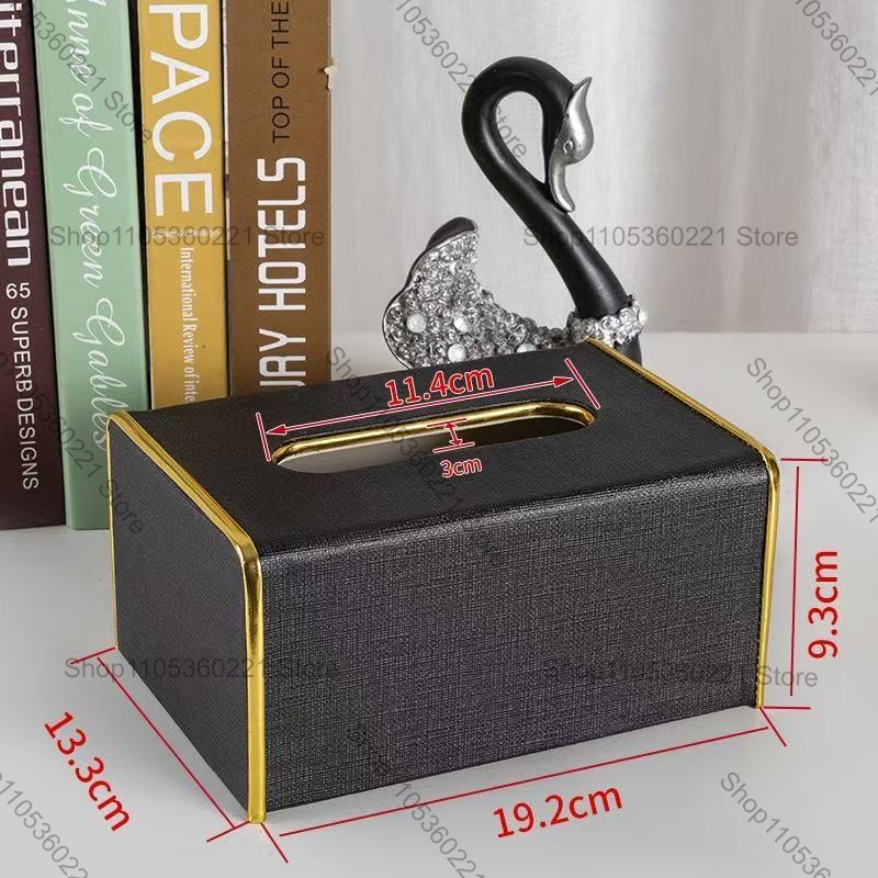 Luxury Marble Texture PU Leath - Home Bathroom Paper Towel Dispenser avaliação e preço